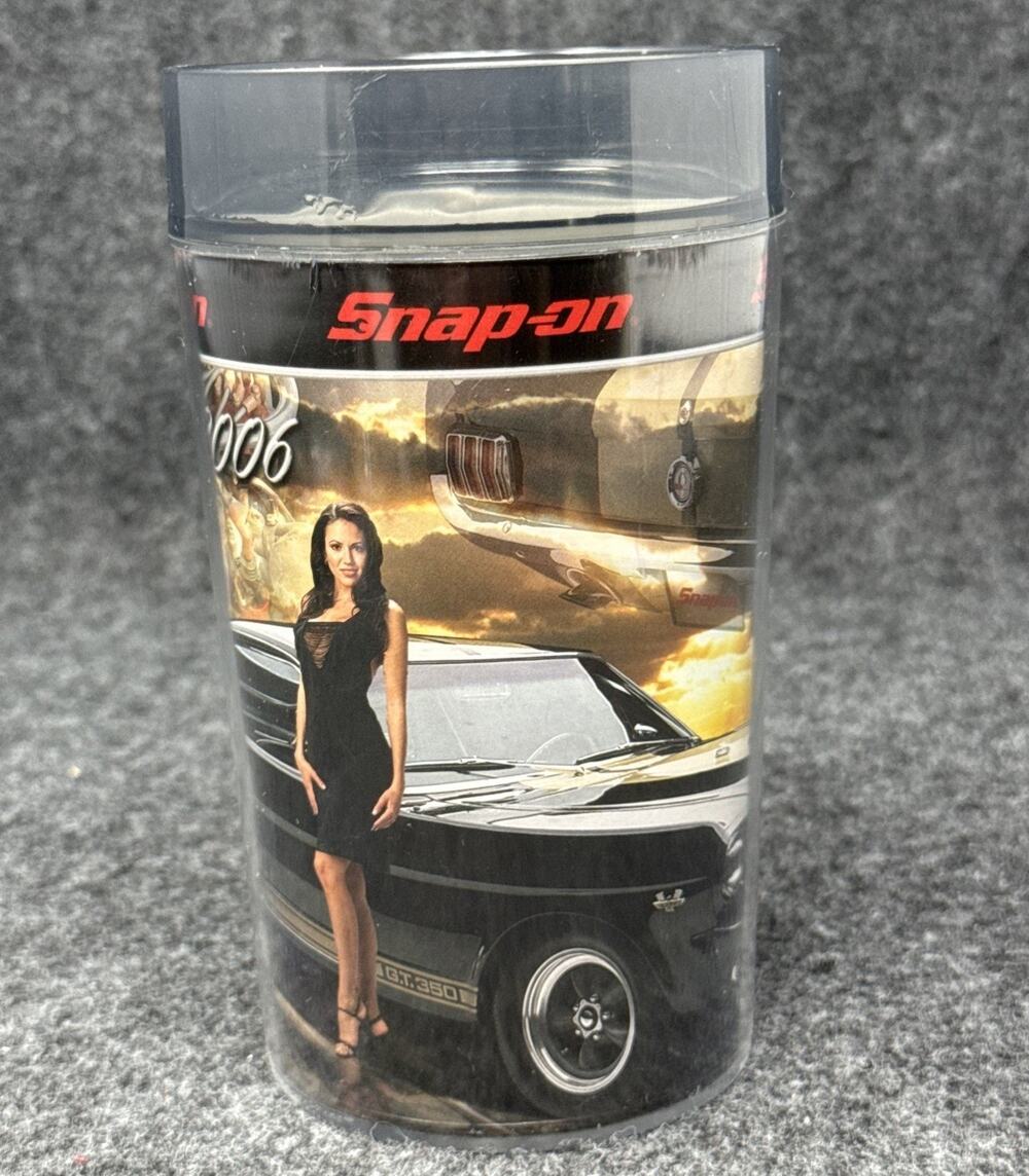 Vintage 2005 Snap-on Collectible Cup Mug Mustang GT 350 Brunette Model